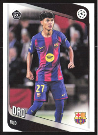 Dro, Kartička, 2025-26 Topps UEFA Club Competitions, BASE