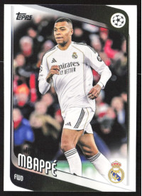 Kylian Mbappé, Kartička, 2025-26 Topps UEFA Club Competitions, BASE