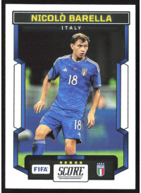 Nicolò Barella, Kartička, Panini Score FIFA Soccer 2023-24, BASE