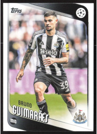 Bruno Guimarães, Kartička, 2025-26 Topps UEFA Club Competitions, BASE