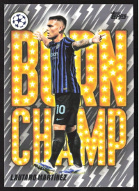 Lautaro Martínez, Kartička, 2025-26 Topps UEFA Club Competitions, INSERT