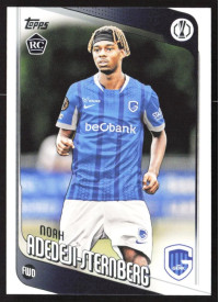 Noah Adedeji-Sternberg, Kartička, 2025-26 Topps UEFA Club Competitions, BASE