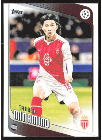 Takumi Minamino, Kartička, 2025-26 Topps UEFA Club Competitions, BASE