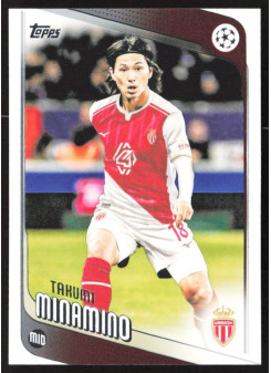 Takumi Minamino, Kartička, 2025-26 Topps UEFA Club Competitions, BASE