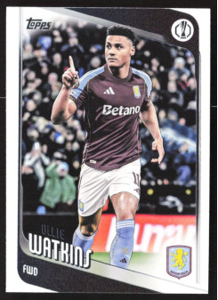 Ollie Watkins, Kartička, 2025-26 Topps UEFA Club Competitions, BASE