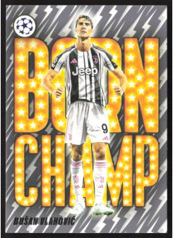 Dušan Vlahović, Kartička, 2025-26 Topps UEFA Club Competitions, INSERT