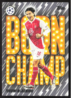 Takumi Minamino, Kartička, 2025-26 Topps UEFA Club Competitions, INSERT