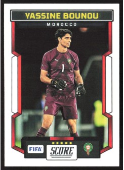 Yassine Bounou, Kartička, Panini Score FIFA Soccer 2023-24, BASE
