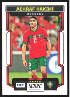 Achraf Hakimi, Kartička, Panini Score FIFA Soccer 2023-24, BASE