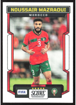 Noussair Mazraoui, Kartička, Panini Score FIFA Soccer 2023-24, BASE