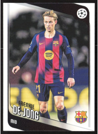 Frenkie de Jong, Kartička, 2025-26 Topps UEFA Club Competitions, BASE