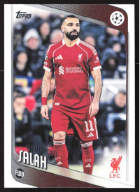Mohamed Salah, Kartička, 2025-26 Topps UEFA Club Competitions, BASE