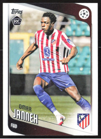 Omar Janneh, Kartička, 2025-26 Topps UEFA Club Competitions, BASE