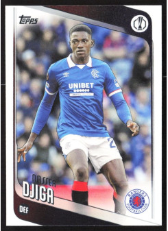 Nasser Djiga, Kartička, 2025-26 Topps UEFA Club Competitions, BASE