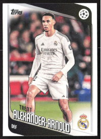 Trent Alexander-Arnold, Kartička, 2025-26 Topps UEFA Club Competitions, BASE