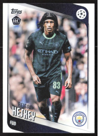 Reigan Heskey, Kartička, 2025-26 Topps UEFA Club Competitions, BASE