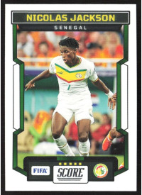 Nicolas Jackson, Kartička, Panini Score FIFA Soccer 2023-24, BASE