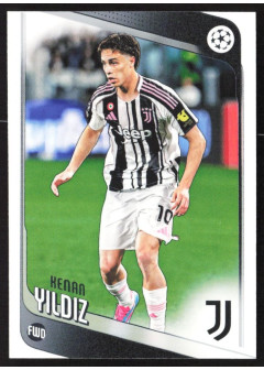 Kenan Yildiz, Kartička, 2025-26 Topps UEFA Club Competitions, BASE