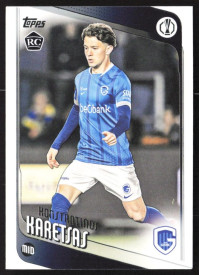 Konstantinos Karetsas, Kartička, 2025-26 Topps UEFA Club Competitions, BASE