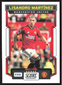Lisandro Martínez, Kartička, Panini Score FIFA Soccer 2023-24, BASE