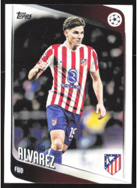 Julián Alvarez, Kartička, 2025-26 Topps UEFA Club Competitions, BASE