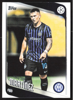 Lautaro Martínez, Kartička, 2025-26 Topps UEFA Club Competitions, BASE