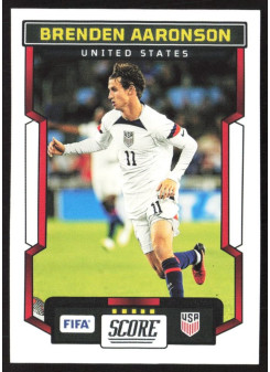 Brenden Aaronson, Kartička, Panini Score FIFA Soccer 2023-24, BASE