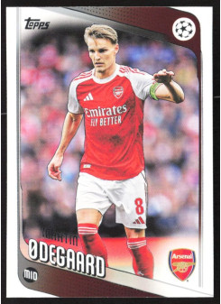 Martin Ødegaard, Kartička, 2025-26 Topps UEFA Club Competitions, BASE