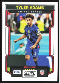 Tyler Adams, Kartička, Panini Score FIFA Soccer 2023-24, BASE