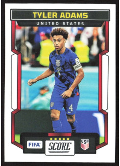 Tyler Adams, Kartička, Panini Score FIFA Soccer 2023-24, BASE