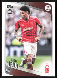 Igor Jesus, Kartička, 2025-26 Topps UEFA Club Competitions, BASE