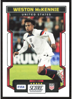 Weston McKennie, Kartička, Panini Score FIFA Soccer 2023-24, BASE