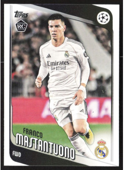 Franco Mastantuono, Kartička, 2025-26 Topps UEFA Club Competitions, BASE