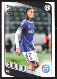 Mathis Amougou, Kartička, 2025-26 Topps UEFA Club Competitions, BASE