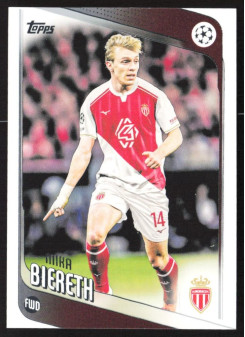 Mika Biereth, Kartička, 2025-26 Topps UEFA Club Competitions, BASE