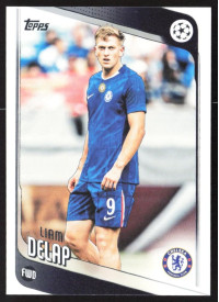 Liam Delap, Kartička, 2025-26 Topps UEFA Club Competitions, BASE