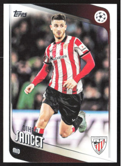 Oihan Sancet, Kartička, 2025-26 Topps UEFA Club Competitions, BASE