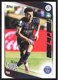 Désiré Doué, Kartička, 2025-26 Topps UEFA Club Competitions, BASE
