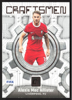 Alexis Mac Allister, Kartička, 2023-24 Panini Donruss Soccer, INSERT