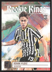 Kenan Yildiz, Kartička, 2023-24 Panini Donruss Soccer, INSERT