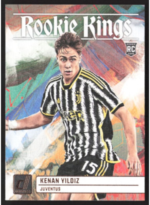 Kenan Yildiz, Card, 2023-24 Panini Donruss Soccer, INSERT