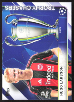 Hugo Larsson, Kartička, 2025-26 Topps UEFA Club Competitions, INSERT