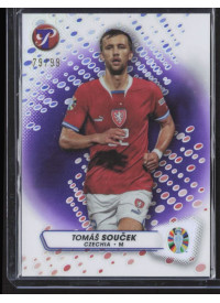 Tomas Soucek, Kartička, 2024 Topps Pristine Road to UEFA EURO, LIMIT