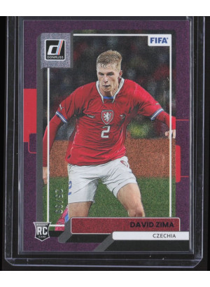 David Zima, Card, 2022-23 Panini Donruss Soccer, LIMIT