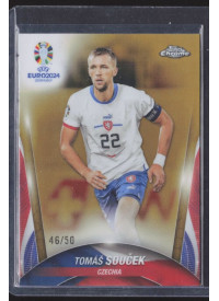 Tomas Soucek, Kartička, Topps Chrome UEFA Euro 2024, LIMIT