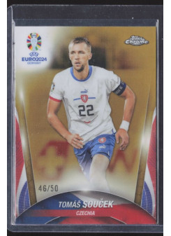 Tomas Soucek, Kartička, Topps Chrome UEFA Euro 2024, LIMIT