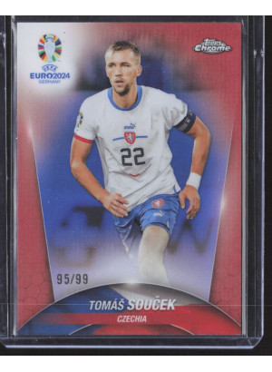 Tomas Soucek, Card, Topps Chrome UEFA Euro 2024, LIMIT