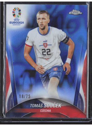 Tomas Soucek, Card, Topps Chrome UEFA Euro 2024, LIMIT