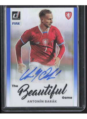 Antonin Barak, Card, 2022-23 Panini Donruss Soccer, AUTOGRAPH