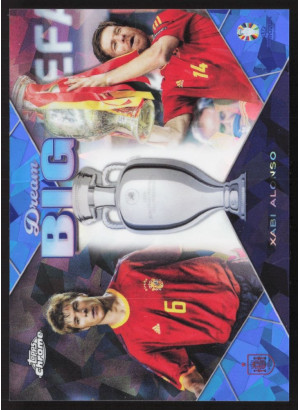 Xabi Alonso, Card, Topps Chrome UEFA Euro 2024, Sapphire Edition